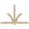 Ekena Millwork Redmond Rough Sawn Timber Gable Bracket, Douglas Fir, 96"W x 64"H x 4"D x 6"F, 16/12 Pitch GBW096X64X0406RED00RDF - alternate 1